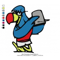 Bird Embroidery Design 54